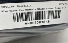 Load image into Gallery viewer, Nike Womens Court Air Zoom Vapor Pro CZ0222-024 Black Tennis Shoes 9.5 No Laces
