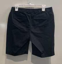 Load image into Gallery viewer, Michael Kors Womens Black Zipper Pockets Stretch Bermuda Shorts Size 4
