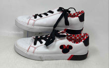 Load image into Gallery viewer, Disney Womens Ground Up White Minnie Mouse Lace-Up Sneaker Shoes Size 10

