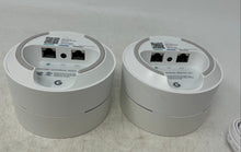 Load image into Gallery viewer, Lot Of 2 Pcs Google Model GJ2CQ White Mesh Networking Wi-Fi Router Not Tested
