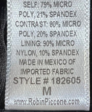 Load image into Gallery viewer, Robin Piccone Womens Black Halter Neck Bikini Top Size Medium With Tag
