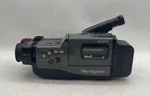 Load image into Gallery viewer, Sony CCD-F30 Video8 Black Handycam Video Camera Recorder With Carrying Case
