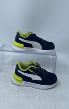 Load image into Gallery viewer, Puma Kids Graviton 381989-14 Navy Green Sneakers Shoes Size 6C
