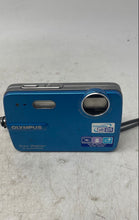 Load image into Gallery viewer, Olympus Stylus Water 550 WP Blue 3m/10 Ft. Waterproof Digital Camera Not Tested
