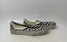 Load image into Gallery viewer, Vans Unisex Classic Beige Black Slip-On Platform Sneaker Shoes Size M 7 W 8.5
