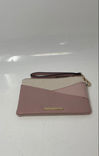 Load image into Gallery viewer, Aldo Womens Pink White Colorblock Leather Detachable Strap Lined Wristlet Wallet
