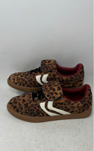 Load image into Gallery viewer, Madden NYC Womens Brown Animal Print Low Top Lace-Up Sneakers Shoes Size 8.5
