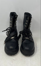 Load image into Gallery viewer, Harley-Davidson Womens Faded Glory 29780 Black Motorcycle Riding Boots Size 6.5
