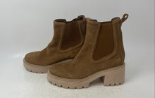 Load image into Gallery viewer, Dolce Vita Womens Brown Round Toe Lace-Up Block Chelsea Boots Size 6
