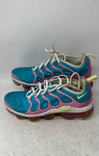 Load image into Gallery viewer, Nike Womens Air Vapormax Plus CW7014-100 Blue Lace-Up Sneaker Shoes Size 8
