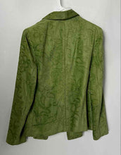Load image into Gallery viewer, Garfield &amp; Marks Womens Green Long Sleeve Open Front Cardigan Jacket Size 8
