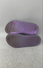 Load image into Gallery viewer, Mini Melissa Girls Stripes M Lover Purple Open Toe Strappy Sandals Size 11
