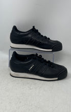 Load image into Gallery viewer, Adidas Womens Samoa C75457 Black White Leather Lace-Up Sneaker Shoes Size 7
