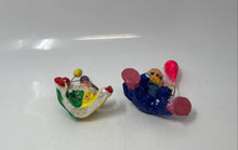 Load image into Gallery viewer, Lot Of 2 Pcs Multicolor Collectible Holding Balloons Decorative Clown Figurines
