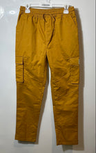 Load image into Gallery viewer, Nike Boys Air Jordan Yellow Tapered Leg Essential Utility Cargo Pants Size XL
