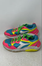 Load image into Gallery viewer, Diadora Unisex Whizz Run Pink Blue Green Lace-Up Sneaker Shoes Size M8.5 W10
