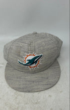 Load image into Gallery viewer, New Era 9fifty Mens Beige Space Dye NFL Miami Dolphins Adjustable Snapback Cap
