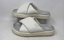 Load image into Gallery viewer, Nike Womens Air Jordan Sophia DO8863-011 White Leather Slip-On Slide Sandals 10
