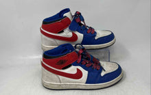 Load image into Gallery viewer, Nike Boys Air Jordan 1 Multicolor Leather Lace-Up Basketball Shoes Size 3Y

