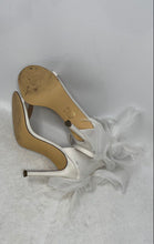 Load image into Gallery viewer, Nina New York Womens Dollye Ivory Stiletto Heel Ankle Strap Sandals Size 7M

