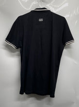 Load image into Gallery viewer, Armani Exchange Mens Black Short Sleeve Collared Polo Shirt Size Large
