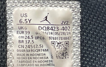 Load image into Gallery viewer, Nike Boys Air Jordan 1 Mid DQ8423-402 Black White Blue Basketball Shoes Sz 6.5Y
