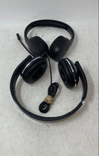 Load image into Gallery viewer, Lot Of 2 Black Over The Ear Foldable Wireless Headphones Not Tested
