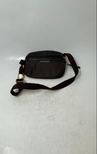Load image into Gallery viewer, Michael Kors Womens Brown Monogram Print Leather Adjustable Strap Fanny Pack Bag
