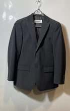 Load image into Gallery viewer, Calvin Klein Mens Gray Single-Breasted Two-Button Blazer Jacket Size 40R
