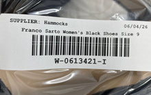 Load image into Gallery viewer, Franco Sarto Womens Janine Black Leather Pointed Toe D'Orsay Heels Size 9M
