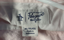 Load image into Gallery viewer, Original Penguin By Munsingwear Mens Pink Long Sleeve Button-Up Shirt Size XL
