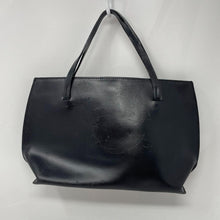 Load image into Gallery viewer, Authentic Furla Womens Black Leather Double Handle Lined Tote Handbag Damaged
