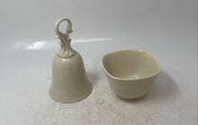 Load image into Gallery viewer, Lot Of 2 Pcs Lenox Special Collection Collector's Item Bell And Bowl
