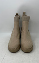 Load image into Gallery viewer, No Boundaries Womens Beige Round Top Side Zip Ankle Chelsea Boots Size 9
