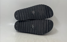 Load image into Gallery viewer, Guess Womens Fabulon Black Open Toe Hook &amp; Loop Straps Slide Sandals Size 9M
