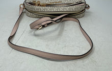 Load image into Gallery viewer, Michael Kors Womens Jet Set Beige Monogram Print Leather Crossbody Bag
