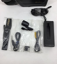 Load image into Gallery viewer, Quasar VHS X6 CCD Auto Focus Video Camera With Accessories Not Tested
