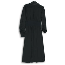 Load image into Gallery viewer, Lot Of 2 Zara Womens Black Long Sleeve Button Front Mini &amp; Maxi Dress Size M
