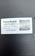 Load image into Gallery viewer, ViewSonic VX2276-SMHD-2 Black 22 Inch IPS LCD FHD Monitor Not Tested
