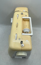 Load image into Gallery viewer, Singer 2932 Yellow White Portable Household Sewing Machine Untested No Cables
