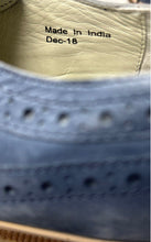 Load image into Gallery viewer, Kenneth Cole New York Mens Never Too Hype Su Blue Oxford Dress Shoes Size 9

