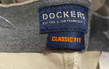 Load image into Gallery viewer, Dockers Mens Gray Classic-Fit Straight Leg Chino Pants Size W46XL30 With Tag
