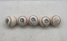 Load image into Gallery viewer, Vintage Set Of 5 Pcs White Miami Marlins Outdoor Sports Baseball Ball
