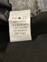 Load image into Gallery viewer, Fashion Nova Womens Black Faux Leather Front Zip Skater Mini Skirt Size Medium
