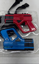 Load image into Gallery viewer, Sharper Image 2-Player Red Blue Black Light Sound Vests Laser Tag
