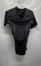 Load image into Gallery viewer, Adidas Mens Black Techfit Short Sleeve Padded Compression Football Shirt Size M

