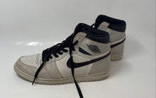 Load image into Gallery viewer, Nike Mens Air Jordan 1 White High Top Lace-Up Basketball Shoes Size 12
