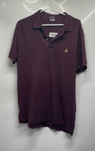 Load image into Gallery viewer, Brooks Brothers Mens Purple Cotton Short Sleeve Slim Fit Polo Shirt Size L
