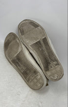 Load image into Gallery viewer, Banana Republic Mens Beige Leather Round Toe Slip-On Sneakers Shoes Size 11
