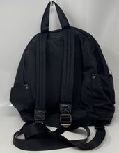 Load image into Gallery viewer, Authentic Marc Jacobs Womens Black Adjustable Strap Zip-Around Backpack Stained

